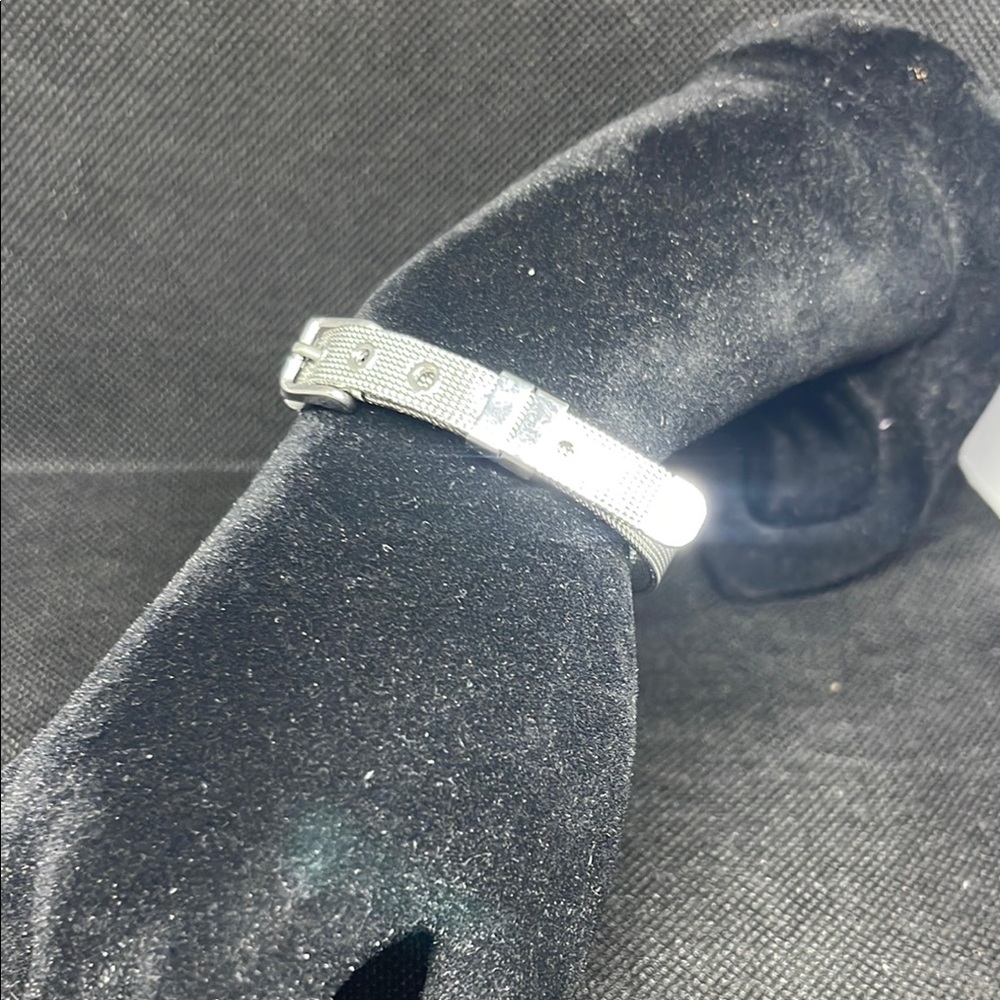 Silver Mesh Men's Bracelet